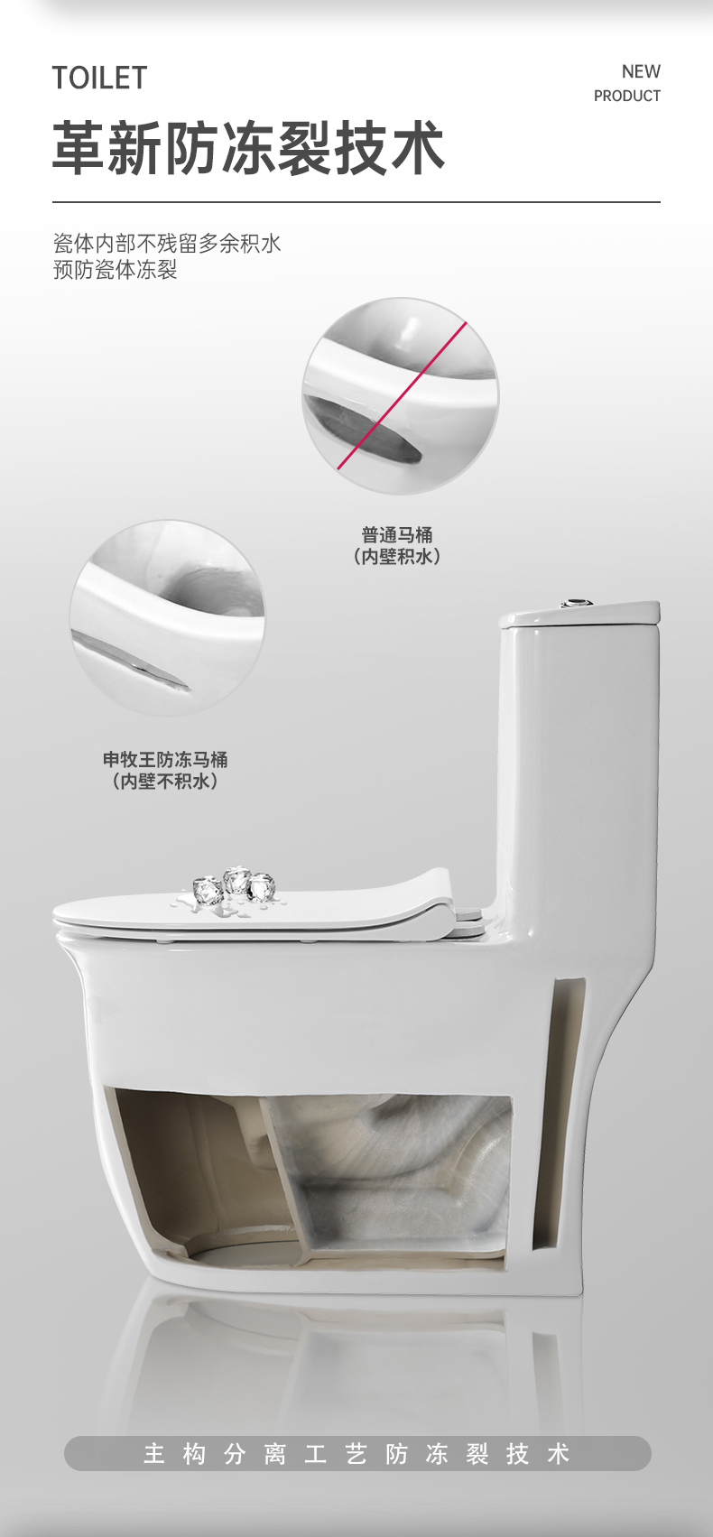8004 陶瓷坐便器