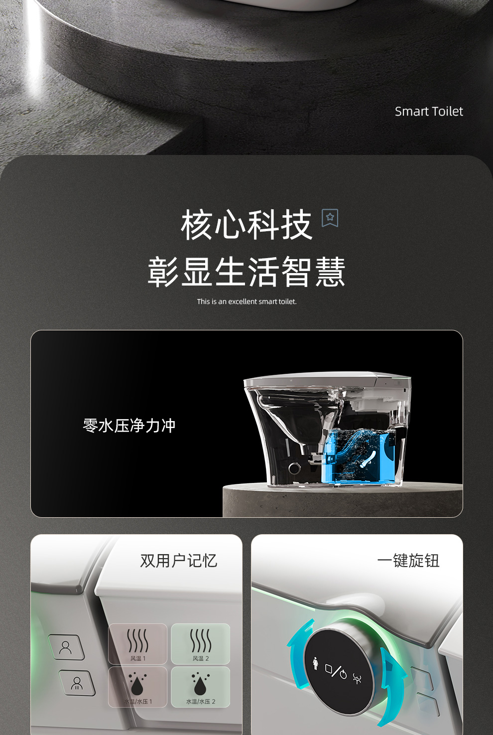 8950 智能坐便器